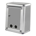 thumbnail image 3 of FashionCha Lockable Wall Mounted Mailbox, Lockable Mailbox, Outdoor Metal Vertical Mailbox, Style B, 3 of 9