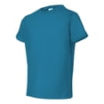 thumbnail image 2 of Rabbit Skins 5.5 oz. Jersey Short-Sleeve T-Shirt (RS3301) Cobalt, 7, 2 of 5