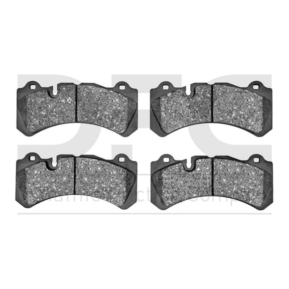 Dynamic Friction Company 3000 Semi-Metallic Brake Pads 1311-1819-00-Front Set For 2016-2017 Volvo S60, 2016-2017 Volvo V60
