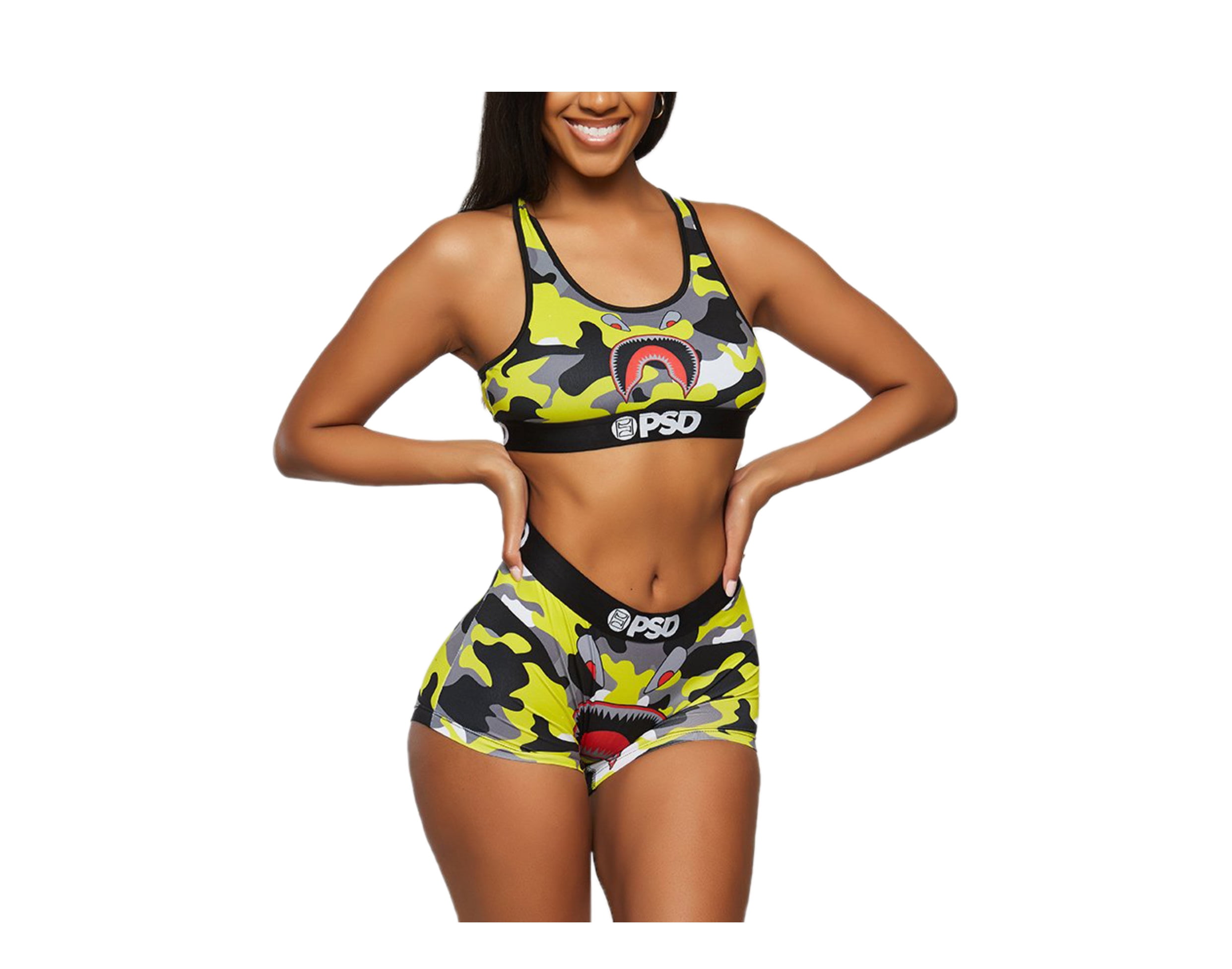 Download Psd Psd Neon Warface Women S Boy Shorts Large Walmart Com Walmart Com