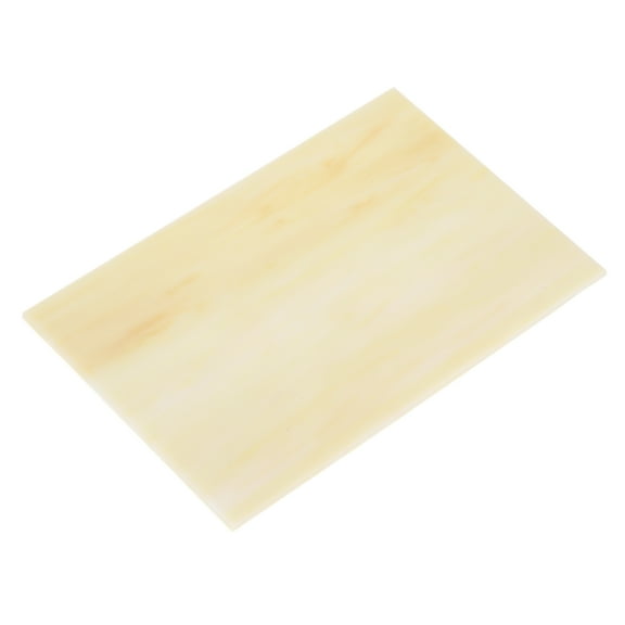 Stained Glass Sheet Mosaic Tile 5.9 Inch x 3.9 Inch Apricot, Stained Glass Sheets for Crafts Project