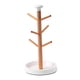 thumbnail image 4 of Árbol para tazas de café, soporte para vasos de vidrio, escurridor de tazas, ligero y decorativo. Base blanca, 4 of 8