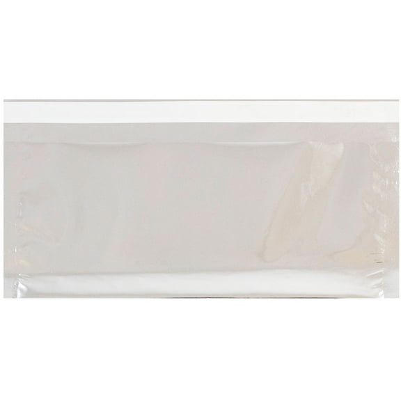 JAM Paper No. 10 Foil Envelopes, 4 1/8 x 9 1/2, Silver, 100/Pack, Peel & Seal