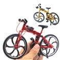 thumbnail image 4 of Mini Bike Toy 1/10 Scale Simulation Alloy Mini MTB Racing Bike Model Kids Toy Decoration Gift, 4 of 6