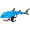 thumbnail image 3 of Yunuuuoa Remote Control Shark Robot Car with LED Lights, Rechargeable RC Toy Vehicle, 360 Rotating Waving Tail, Interactive Robotic Gift for Birthday Party Indoor Outdoor Play, 3 of 9