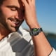 thumbnail image 4 of onlyliua para El Hogar Reloj Deportivo con Ruedas para Hombre Reloj de Moda para Hombre Reloj con Forma de Neumático, 4 of 5