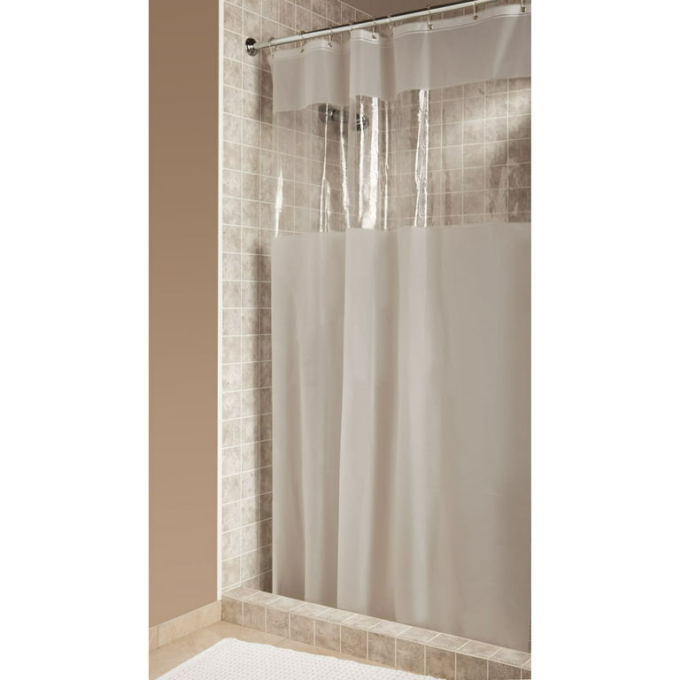 Clear Hitch Eva Shower Curtain, What Is The Difference Between Eva And Peva Shower Curtain