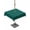 Teal, variant on Teal Table Cloth Rectangle Outdoor Tablecloth, Turquoise Pure Teal Waterproof Wrinkleproof Table Cover with Umbrella Hole and Zipper for Party/Dining/Patio/Wedding 60x102 Inch
