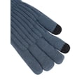 thumbnail image 6 of Deago 2 Pairs Wool Winter Gloves for Men Women Fleece lined Touchscreen Cold Weather Warm Thermal Knit Gloves for Driving Texting (Blue), 6 of 9