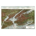 thumbnail image 2 of Oham 32x24 White Modern Wood Framed Museum Art Print Titled - New York - Oham 1907, 2 of 4