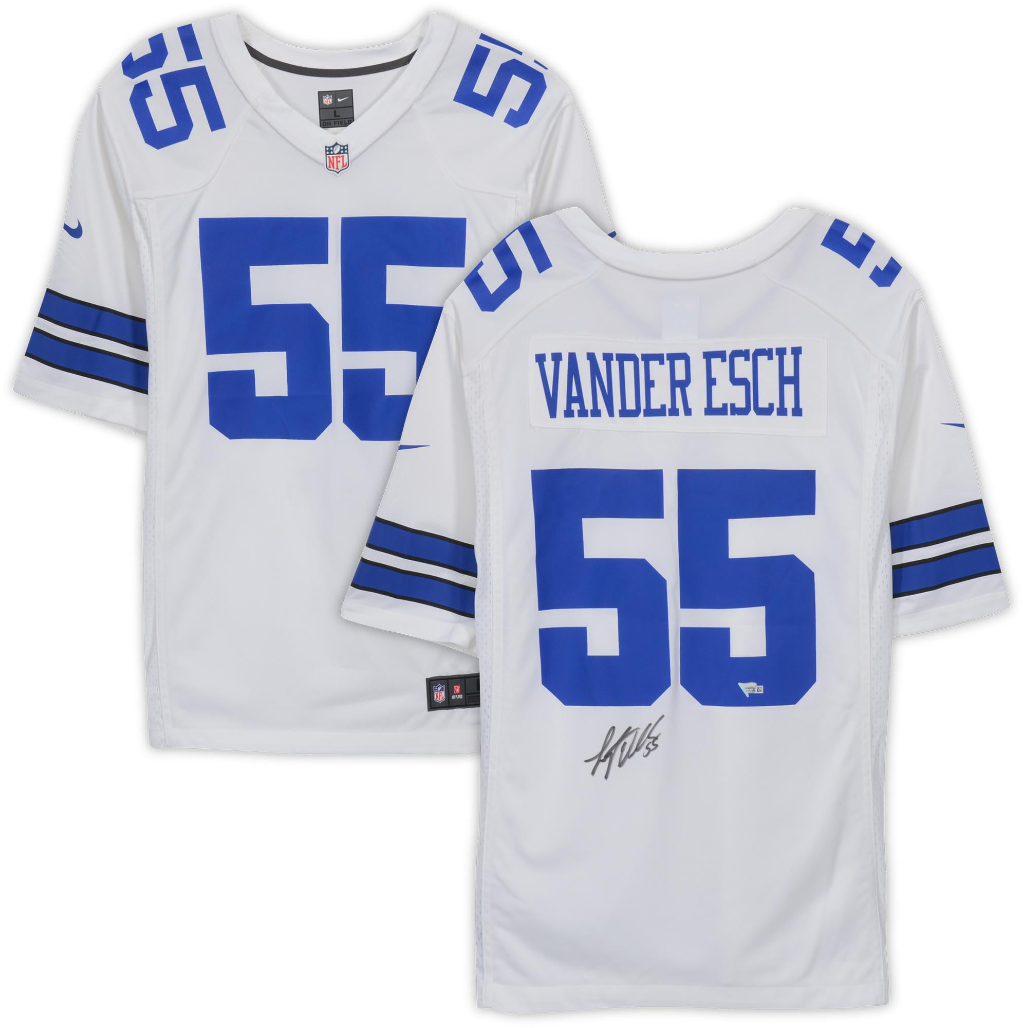 Leighton Vander Esch Dallas Cowboys Autographed White Game Jersey - Fanatics Authentic Certified - Walmart.com