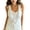 #0466-White, variant on Pounoo Women's Tank Tops Sleeveless Button Front Contrast Trim Solid Casual Tops Summer Street Style Lightweight Breathable Shirts Gift