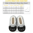thumbnail image 3 of cosyone1997 Cute Fuzzy Animal Slippers for Women Girls Teens Kids, Warm Fluffy Bedroom Loafers Indoor, Cozy House Shoes Non-slip Grip Soles, Winter Funny Gifts Unique, Cat Adult Size 9-10, 3 of 7