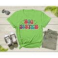 thumbnail image 3 of Funny Retro Big Sister Gift Present For Girl Teenager Women T-Shirt Big Sister Lover Graphic Design T Shirt for Girls Teens Tshirt, 3 of 8