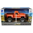 thumbnail image 3 of Chevrolet Sport Step Side Pickup Truck Orange with White Graphics "Xtreme Off-Road" Series 1/30 Diecast Model by New Ray, 3 of 3