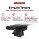 thumbnail image 3 of Juego de 4 Torres Yakima Skyline para Base de Portaequipajes de Techo, 3 of 8