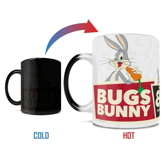 Looney Tunes (Bugs Bunny 80th Anniversary) Morphing Mugs® Heat-Sensitive Mug MMUG1134