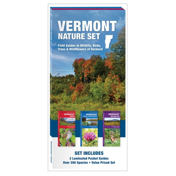 Nature Set: Vermont Nature Set : Field Guides to Wildlife, Birds, Trees & Wildflowers of Vermont (Mixed media product)