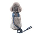 thumbnail image 4 of Kit de correa de arnés para perros arnés de chaleco para perros correa azul a prueba de viento para patio de juegos ANGGREK  Otros, 4 of 8