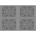 thumbnail image 1 of Ahgly Company Machine Washable Indoor Rectangle Transitional Dark Gray Area Rugs, 2' x 3', 1 of 7