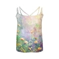 thumbnail image 5 of Ahuyic Womens Sleeveless Top,Tank Tops for Women,Womens Summer Loose Casual Fashion Print Crew Neck Tank Top, 5 of 5