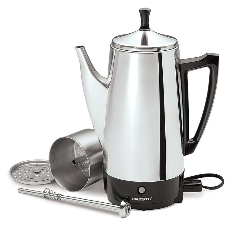 Presto 12-Cup Stainless Steel Coffee Percolator