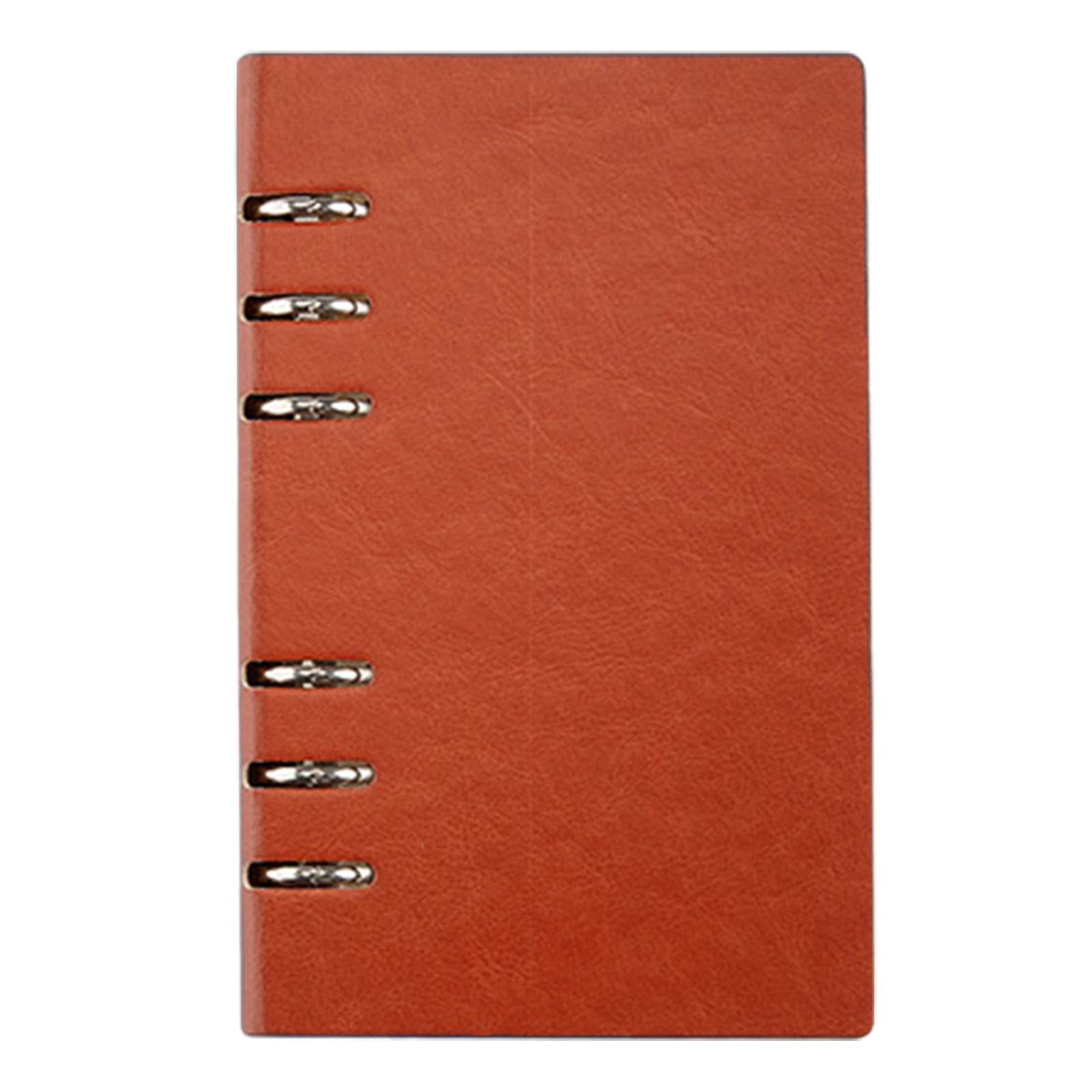 A6 Looseleaf Notebook 100 Sheets Lined Refillable Binder Planner for