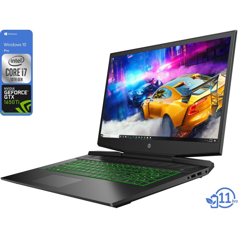 HP Pavilion 16 Gaming Notebook, 16.1" IPS FHD Display, Intel Core i7 ...