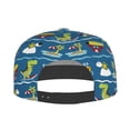 thumbnail image 3 of Uemuo Dinosaur on the Beach Vacation Pattern Women's Baseball Cap,Straight Brim Hat,Golf Dad Hat,Travel Hat,Sun Protection Cap,Everyday Accessory, 3 of 9
