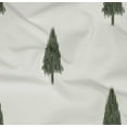 thumbnail image 3 of oneOone Organic Cotton Poplin Twill Fabric Tree Ikat Print Fabric BTY 42 Inch Wide, 3 of 3