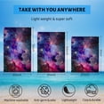 thumbnail image 5 of GZHJMY Beach Towel for Women Girls, Nebula and Galaxies in Space Bath Towel, Oversized Lightweight Sport Towel, 31x51 Inch, 5 of 7