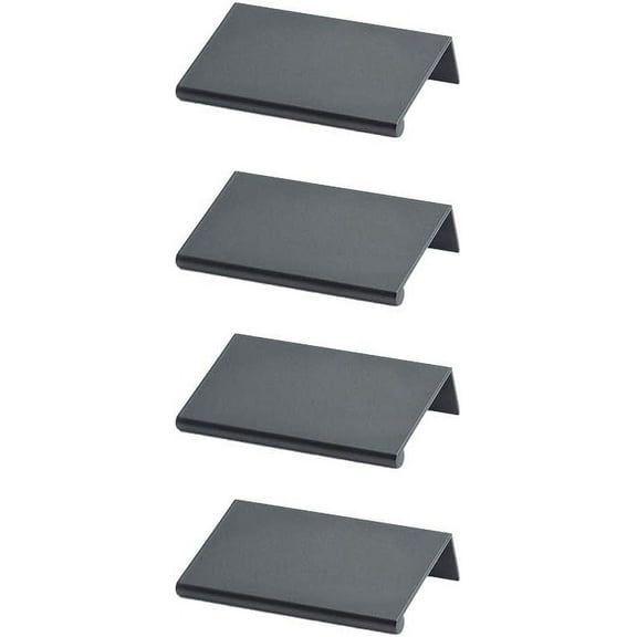 Berenson 1060-4055 3" Wide Finger Pull Bravo Black (4)