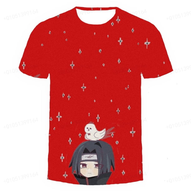 Camiseta con estampado 3d de Naruto para niños, camiseta estampada para niñas y niños, ropa para niños, camiseta para bebés, ropa para adolescentes, T-shirt100 heqiyong CONDUJO