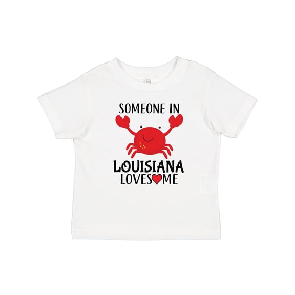Inktastic Someone in Louisiana Loves Me Boys or Girls Baby T-Shirt