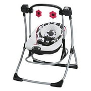 Graco Cozy Duet Infant Baby Soothe Surround Removable Swing & Rocker, Azalea