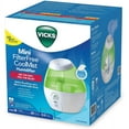 Vicks Mini Filter Free Cool Mist Humidifier Green