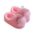 thumbnail image 4 of XXWXYD Kids Children's Boys Girls Fashion Shoes Cartoon Plush Shoes Indoor Home Warm And Cute Cotton Slippers Winter House Shoes(2-3 Years,Male), 4 of 4