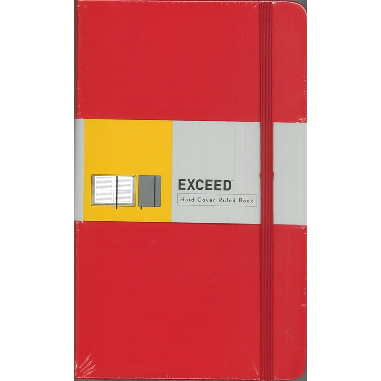 Exceed Medium Journal, Narrow Ruled, 120 Pages, 5.8