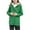 Green, variant on Girls Winter Coat Jacket All Weather Lined Raincoats Windbreaker Hooded Jackets Outdoor Hiking Camping Warm Thermal Windproof Softshell Coat Outerwear 5-6 Years