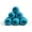 Blue, variant on The Dog's Balls, Dog Tennis Balls, 12-Pack Orange, 2.5 Inches Diameter Dog Toy, Strong Dog & Puppy Ball for Training, Play, Exercise & Fetch