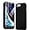 Black, variant on [3 in 1 for iPhone SE Case 2022/2020,iPhone 7 8 Case with Screen Protector, Liquid Silicone Slim Shockproof Protective Phone Case for iPhone SE 3-rd/2nd Gen. (Navy Blue)……