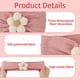thumbnail image 4 of Baby Flower Headbands Baby Hair Floral Bows Stretchy Soft Nylon Hairbands Elastic Hair Ties Hair Accessories for Newborn Baby Girls Infant, 4 of 4