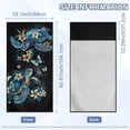 thumbnail image 7 of XYZCANDO Turtle Seat Cover Towel Waterproof and Sweatproof Towels Seats Covers Nonslip Flowers Stain Resistant Seat Cushion Protection for Gym Running Athletes Fitness Workout, 7 of 7
