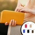 thumbnail image 4 of Cartera Rectangular Naiovety Caqui con cierre de cremallera y cuerda de gran capacidad, 4 of 6