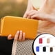 thumbnail image 4 of Cartera Rectangular Naiovety Caqui con cierre de cremallera y cuerda de gran capacidad, 4 of 6