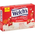 Welch's Fruit N' Yogurt Fruit Snacks Strawberry, 0.8 oz, 8 Count