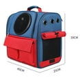 thumbnail image 4 of GROWTH TANK Foldable Pet Cat Dog Carrier Backpack Space Capsule Backpack Portable Cat, 4 of 9