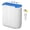 white and blue,14lbs Capacity, variant on Portable Twin Tub Washing Machine, 40 Lbs Capacity Compact Washer with Spinner, 24 Lbs Wash and 16 Lbs Spin, 1300 RPM Motor, Drain Pump with 4ft Hose, Space Saving for Apartments Dorms RVs