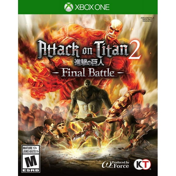 Attack on Titan 2: Final Battle, KT, Xbox One, 040198003124