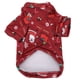 thumbnail image 1 of Suéter para mascotas, Papá Noel rojo, adorable estampado de dibujos animados, ropa cálida de Navidad para perros, disfraz de Navidad para mascotas pequeñas, 1 of 8